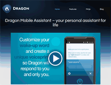 Tablet Screenshot of dragonmobileapps.com